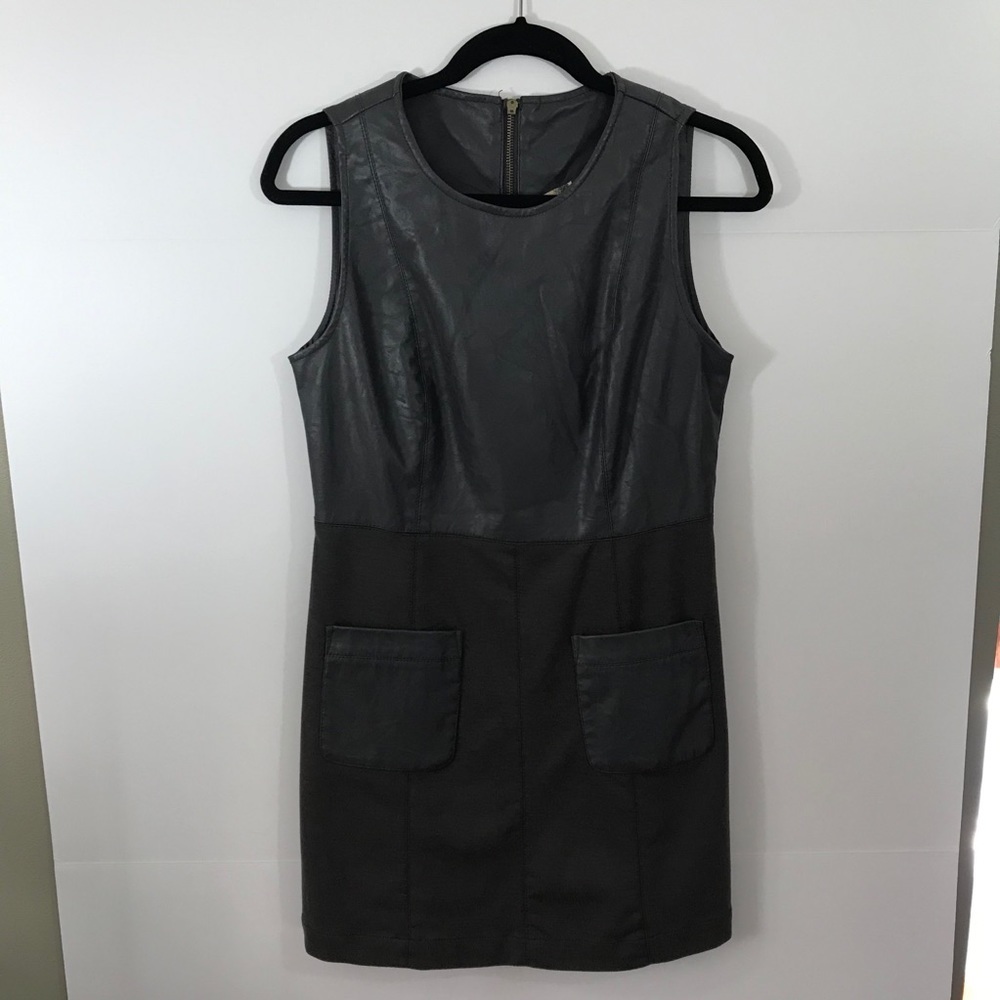 Faux Leather Dress Size M By Z Supply